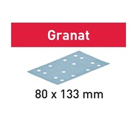 Festool Schleifstreifen Granat STF 80 x 133 mm P80, Pack 50 Stück